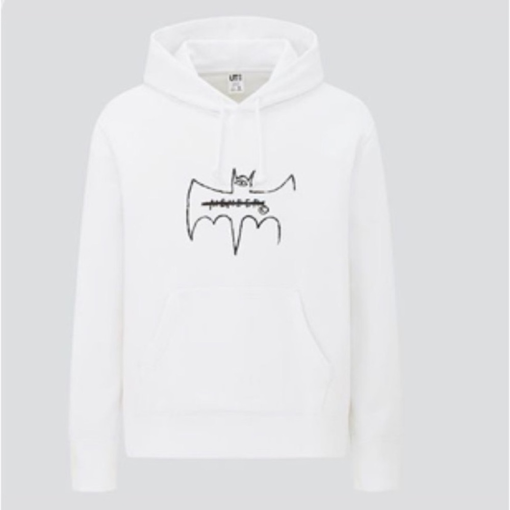 Uniglo UT X Jean Michel Basquiat C Warner Brothers Hoodie Medium